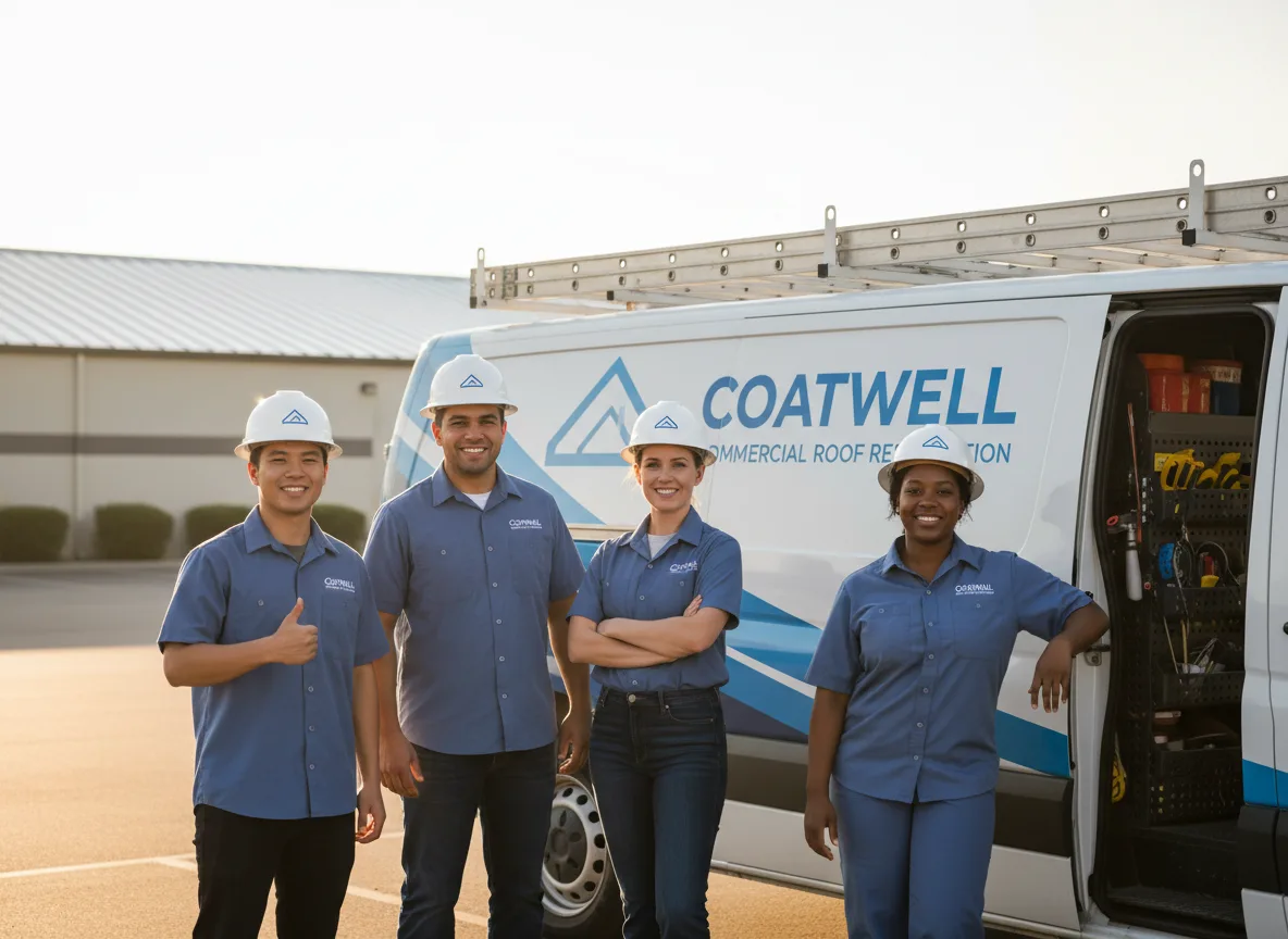 Commercial roof coating company in Lake Lillian, MN